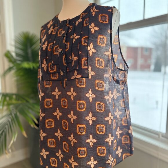 Cabi Louis Sleeveless Blouse Top - Size XL - Picture 2 of 11
